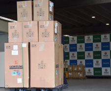 Sesa disponibiliza 113 novos leitos exclusivos Covid-19 em cinco dias e envia equipamentos para hospitais  -  Curitiba, 24/02/2021  -  Foto: Américo Antonio/SESA