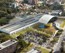 Museu Oscar Niemeyer (MON) fecha temporariamente ao público a partir de sábado, dia 27/2. O Decreto tem validade até 8/3, podendo ser prorrogado. Foto: Divulgação MON