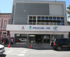Sede do Procon Paraná  =-  Foto: Arquivo AEN