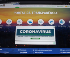 Portal Transparencia - Foto: Geraldo Bubniak/AEN