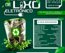 IAT apoia descarte de lixo eletrônico com distribuição de mudas nativas em Pitanga
. Foto: SEDEST