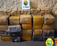 As forças de segurança do Paraná apreenderam cerca de 145,2 toneladas a mais de drogas nos doze meses de 2020, se comparado com o ano de 2019. De acordo com os dados da Secretaria Estadual da Segurança Pública (SESP), divulgados nesta quarta-feira (24/03), foram 288,9 toneladas de drogas (maconha, cocaína e crack) apreendidas de janeiro a dezembro de 2020, contra 143,6 toneladas durante o mesmo período de 2019, ou seja, um aumento de 50,2%.  -  Curitiba, 24/03/2021  -  Foto: Divulgação SESP-PR