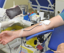 Com queda nas doações de sangue, Hemepar pede ajuda à população  -  Curitiba, 30/03/2021  -  Foto: Arquivo AEN