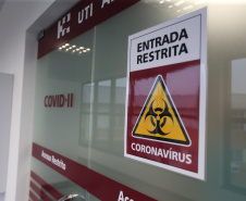 UTI COVID - Hospital Trabalhador em Curitiba - 01/09/2020 - Foto: Geraldo Bubniak/AEN
