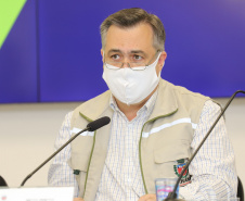Secretário estadual de Saúde, Beto Preto -   Foto: Geraldo Bubniak/AEN