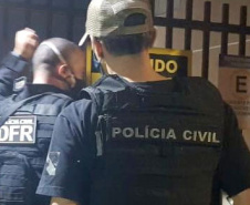 PCPR realiza mais de 60 operações contra o crime organizado no primeiro trimestre de 2021   -  Curitiba, 08/04/2021  -  Foto: Divulgação PCPR