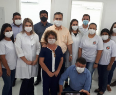 Vacinação contra a Covid-19 em Sertaneja. Foto:SESA