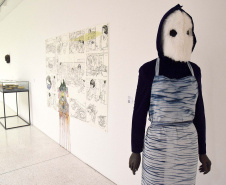 MON realiza exposição do artista francês François Andes. Foto: Kraw Penas/SECC
