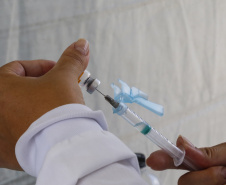 Com eficiência superior a 80%, Paraná ultrapassa 3,6 milhões de vacinas aplicadas contra a Covid-19.
Foto: Gilson Abreu/AEN