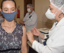Vacinação no Porto de Paranaguá  -  Paranaguá, 28/05/2021  -  Foto: Américo Antonio/SESA