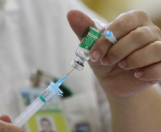 Paraná ultrapassa 50% do grupo prioritário vacinado com a primeira dose contra a Covid .

Foto: Geraldo Bubniak/AEN