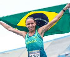 Com incentivo do Governo do Estado, atletas são ouro no Sul-Americano de Atletismo. Foto: Wagner Carmo/CBAt