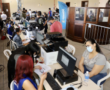 Mais de 80% dos portuários foram vacinados no Paraná. Foto: Claudio Neves/Portos do Paraná