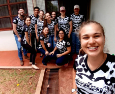 Unioeste incentiva produção de leite orgânico em propriedades da agricultura familiar.   -  Foto: Divulgação Unioeste