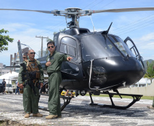 A Polícia Civil do Paraná (PCPR) comemora neste domingo (4) cinco anos de criação do seu Grupamento de Operações Aéreas (GOA). Atualmente são cinco aeronaves, sendo quatro helicópteros e um avião.  -  Foto: Polícia Civil do Paraná