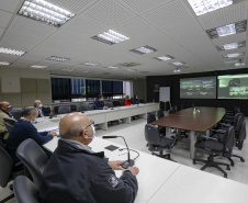 Reunião Ferroeste/ IPPUC/COMEC
Foto Gilson Abreu/AEN