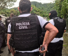 Polícia Civil do Paraná resgata empresário mantido em cativeiro na Capital  -  Curitiba, 19/07/201 - 
   Foto: Polícia Civil do Paraná