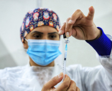Mais de 5,5 milhões de paranaenses já foram vacinados contra a Covid-19
   Foto: Jose Fernando Ogura /AEN