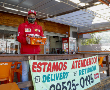28/07/2021 - José Carlos, sorveteria Gebon Capão Raso.Foto : Gilson Abreu/AEN