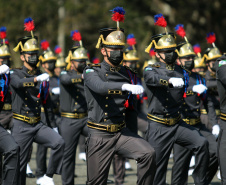 Aniversário de 167 anos da Polícia Militar é marcado com entrega de medalhas e comemoração do Espadim Tiradentes. Foto:Soldado Adilson Voinaski Afonso