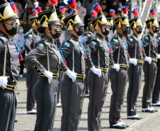 Aniversário de 167 anos da Polícia Militar é marcado com entrega de medalhas e comemoração do Espadim Tiradentes. Foto:Soldado Adilson Voinaski Afonso