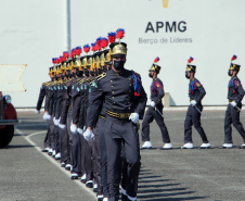 Aniversário de 167 anos da Polícia Militar é marcado com entrega de medalhas e comemoração do Espadim Tiradentes. Foto:Soldado Adilson Voinaski Afonso