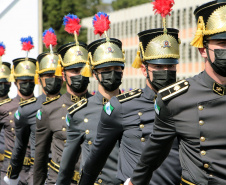 Aniversário de 167 anos da Polícia Militar é marcado com entrega de medalhas e comemoração do Espadim Tiradentes. Foto:Soldado Adilson Voinaski Afonso