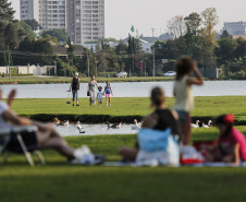 Curitiba - Parque Barigui. Foto: Jonathan Campos/AEN