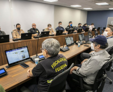 Comissão federal produziu relatório que será usado para melhorias e evolução de todos os sistemas de vigilâncias aplicados pela Portos do Paraná. - Foto:  de Claudio Neves/Portos do Paraná