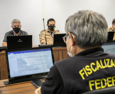 Comissão federal produziu relatório que será usado para melhorias e evolução de todos os sistemas de vigilâncias aplicados pela Portos do Paraná. - Foto:  de Claudio Neves/Portos do Paraná