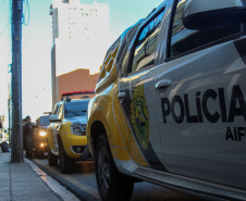 Ação integrada fecha pontos comerciais e apreende contrabandos em Curitiba. Foto: Soldado Ismael Ponchio.