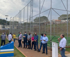 Secretário Ortega inaugura mais duas Unidades de Meu Campinho em Arapongas  -  Carioca  - Arapongas, 10/09/2021  -  Foto: SEDU
