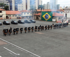 A Polícia Militar do Paraná formou, nesta sexta-feira (24/09), 30 militares estaduais do Paraná, três do Amapá e uma policial do Ceará com o XV Curso de Controle de Distúrbios Civis (CCDC) turma 2021. -  Curitiba, 24/09/2021  -  Foto: Soldado Ismael Ponchio