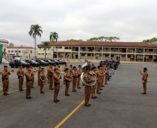 A Polícia Militar do Paraná formou, nesta sexta-feira (24/09), 30 militares estaduais do Paraná, três do Amapá e uma policial do Ceará com o XV Curso de Controle de Distúrbios Civis (CCDC) turma 2021. -  Curitiba, 24/09/2021  -  Foto: Soldado Ismael Ponchio