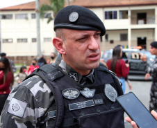 Curitiba, 24 de setembro de 2021. BPCHOQUE forma a 1ª Turma do CCDC-2021. Foto: Maj QOPM Paulo Renato Aparecido Siloto, Comandante do BPCHOQUE. 