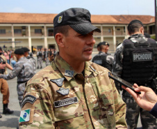 Curitiba, 24 de setembro de 2021. BPCHOQUE forma a 1ª Turma do CCDC-2021. Foto: 1º Sgt QPM 1-0 WILIAN DOS SANTOS FERNANDES, primeiro colocado do CCDC - 2021. 