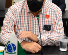 O secretário de Estado da Saúde, Beto Preto, participou da assembleia do Conselho Nacional dos Secretários de Saúde (Conass) nesta quarta-feira (29) em Brasília.  - Brasília, 29/09/2021  -  Foto: Ascom Conass