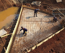 Obra de correção de greide de pontos de alagamentos da rodovia PR-650 entre Godoy Moreira e São João do Ivaí  -  Curitiba, 08/10/2021  -  Foto: DER