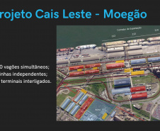 Projeto do moegão do Corredor de Exportação do Porto de Paranaguá -  Paranaguá, 20/10/2021 - Foto: Rodrigo Felix Leal/SEIL