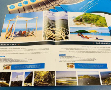 Revista de bordo produzida pela Portos do Paraná será apresentada no festival do turismo de Gramado - Foto: Claudio Neves/ Portos do Paraná