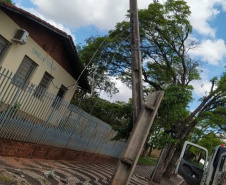 TAPIRA -  Os temporais que castigaram as regiões Sudoeste, Oeste, Noroeste e Norte do Paraná no mês de outubro já causaram, somados, mais danos ao sistema elétrico da Copel do que o ciclone-bomba, evento climático excepcional que atingiu o Leste do Paraná em junho de 2020