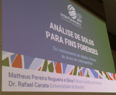 Peritos forenses do Brasil e exterior trocam experiências em minicursos da InterForensics 2021, em Foz do Iguaçu - Foz do Iguaçu, 02/11/2021 - Foto: SESP-PR