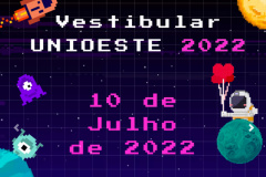 O Vestibular Unioeste 2022 já tem data: 10 de julho - Foto: Unioeste