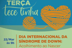 Acolhimento e inclusão são temas de live para celebrar o Dia Internacional da Síndrome de Down 