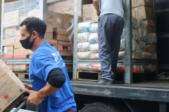 Governo realiza segunda entrega de alimentos não perecíveis para merenda escolar
