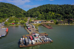 Ferry boat de Guaratuba terá restrição de veículos pesados a partir desta sexta-feira