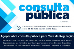 Agepar abre consulta pública para Taxa de Regulação