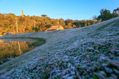 Frio intenso marca a semana no Paraná