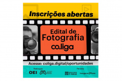 Secretaria da Justiça, Família e Trabalho, através do Departamento da Juventude, anuncia abertura de edital do Concurso de  fotografias do co.liga que premiará 20 jovens 