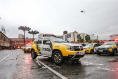 Polícia Militar fiscaliza bares e restaurantes de Curitiba durante Operação Garantia